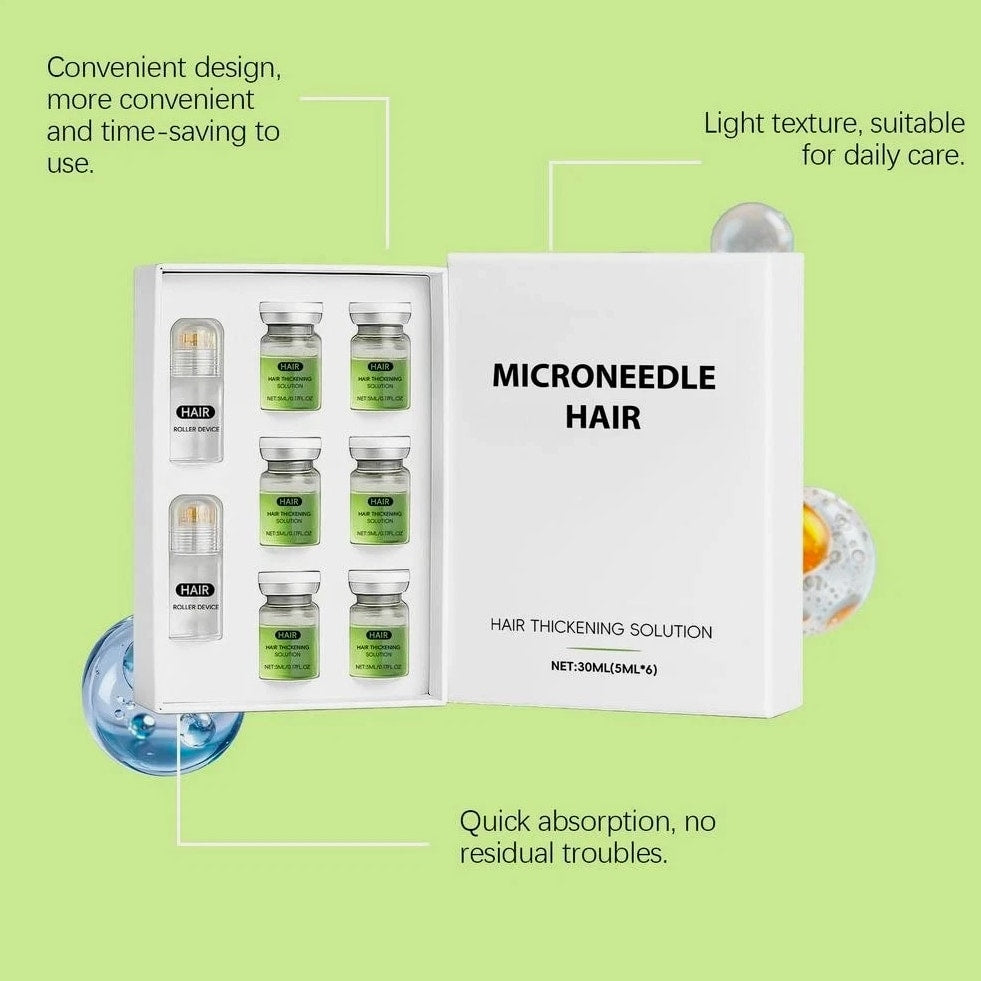 1-5 Set Advanced Ginseng Hair Care System, Natural Botanical Daily Hair Care Set