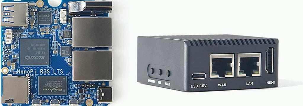 WayPonDEV NanoPi R3S LTS Mini Router OpenWRT Gateway
