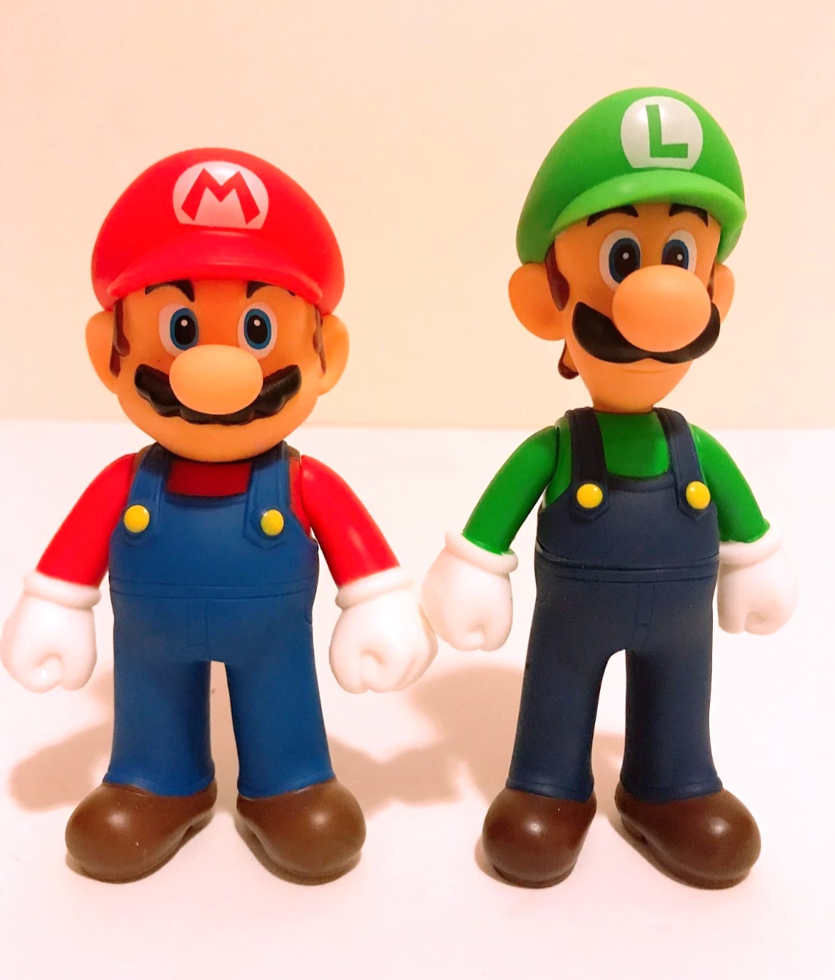 Set of 2 Super Mario and Luigi 4.5" Action Figures Collectibles Toys