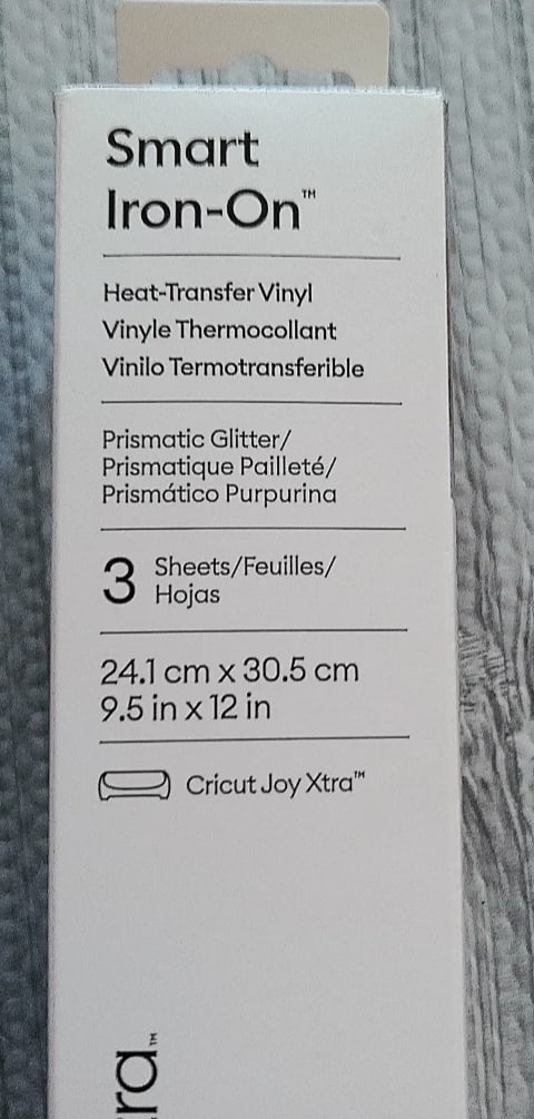 LOT of 5 Cricut White Vinyl Sheets and 3 Iron On Transfer Sheets