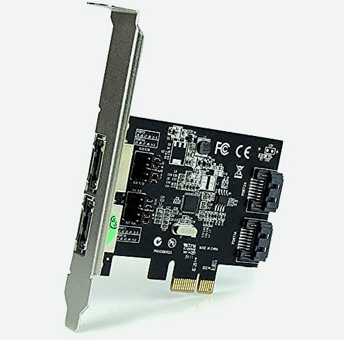 StarTech PEXESAT322I 2-Port PCIe SATA eSATA Controller Card