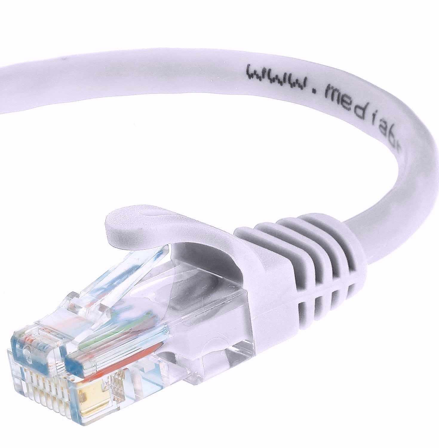 Mediabridge CAT6 Ethernet Patch Cable 10ft RJ45 Gold Plated