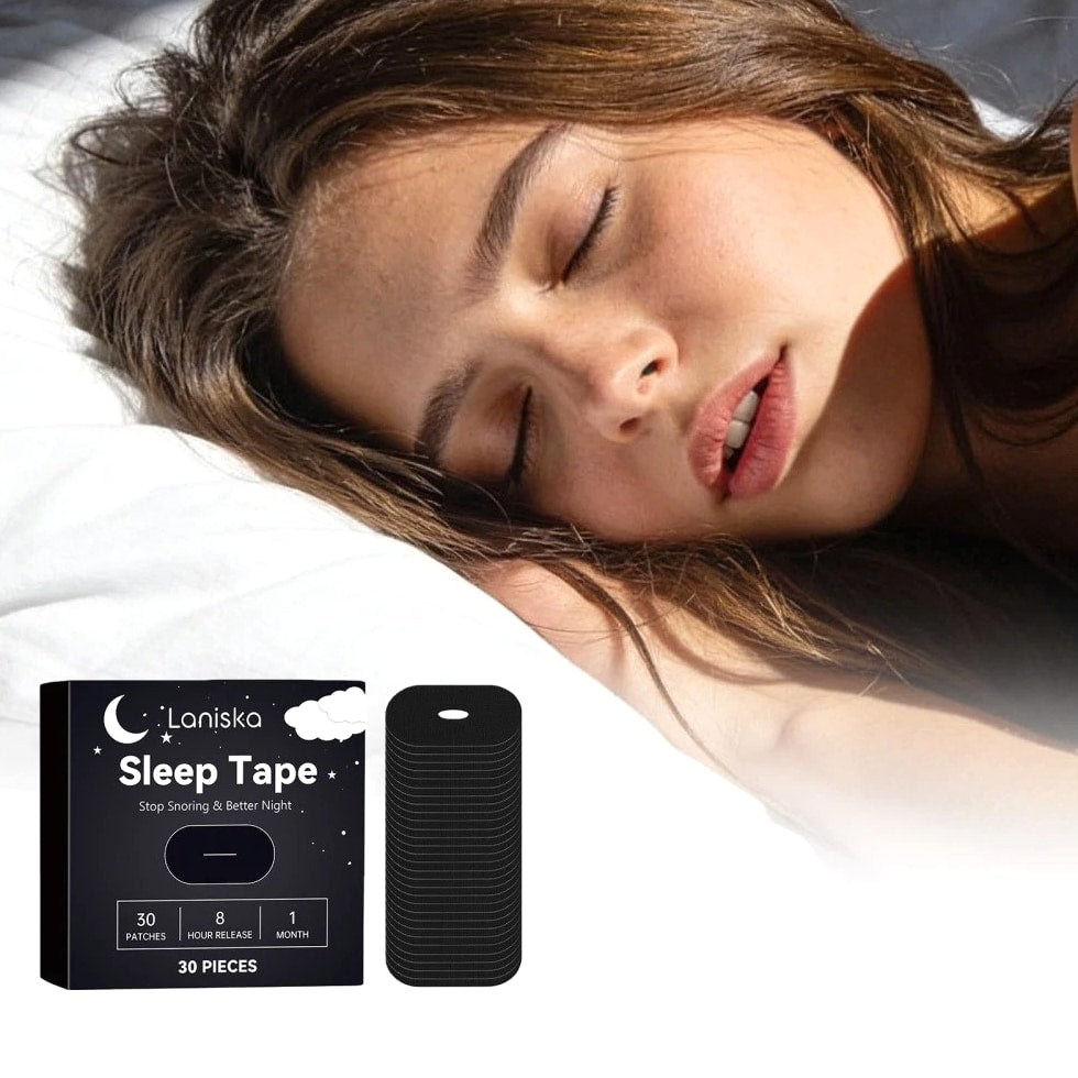 Sleep Tape for Men and Women 30pc Gentle Adhesive for Snoring ~Improve Sleep Quality