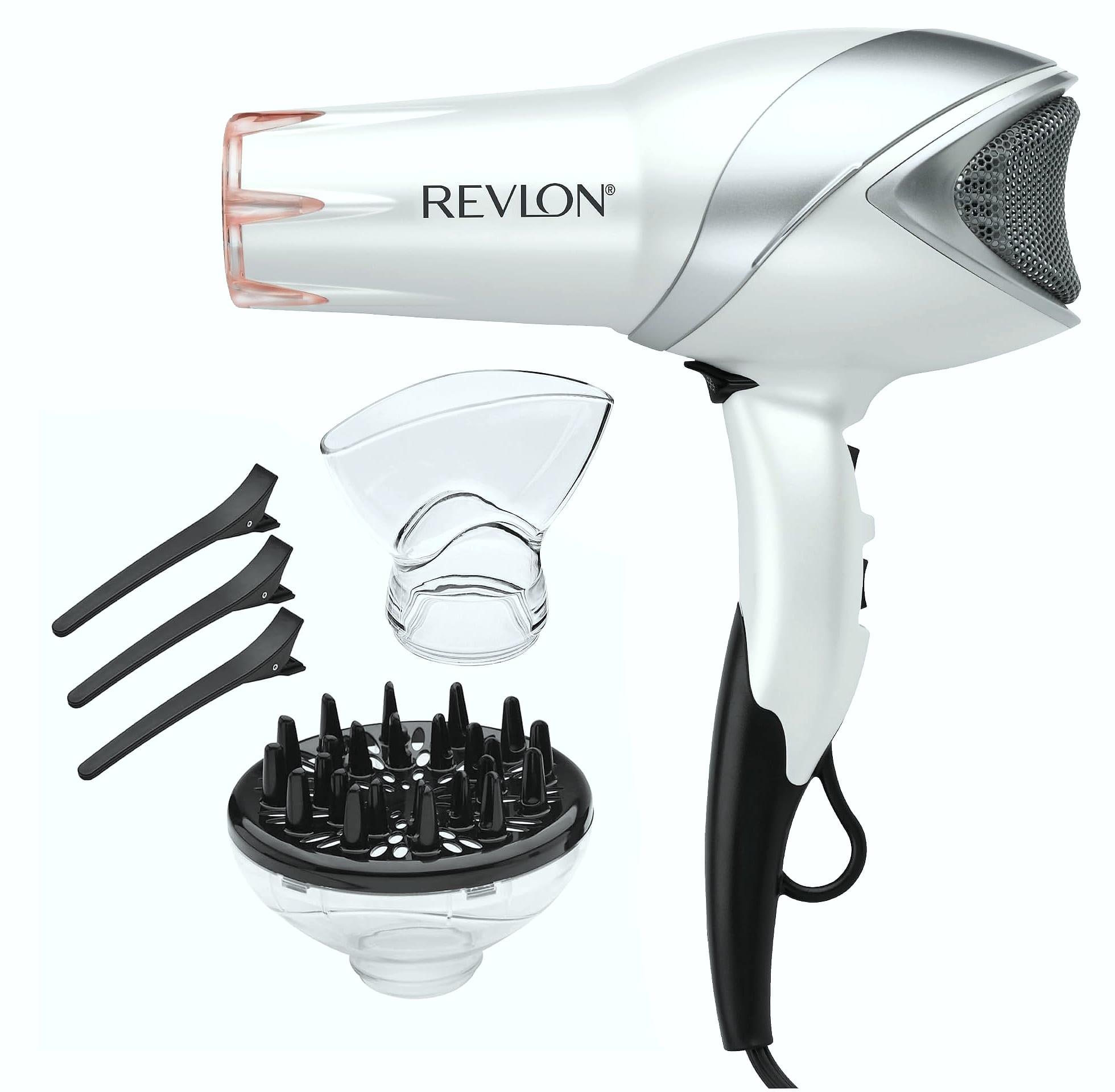 Revlon Infrared Ionic Hair Dryer with Diffuser and Concentrator