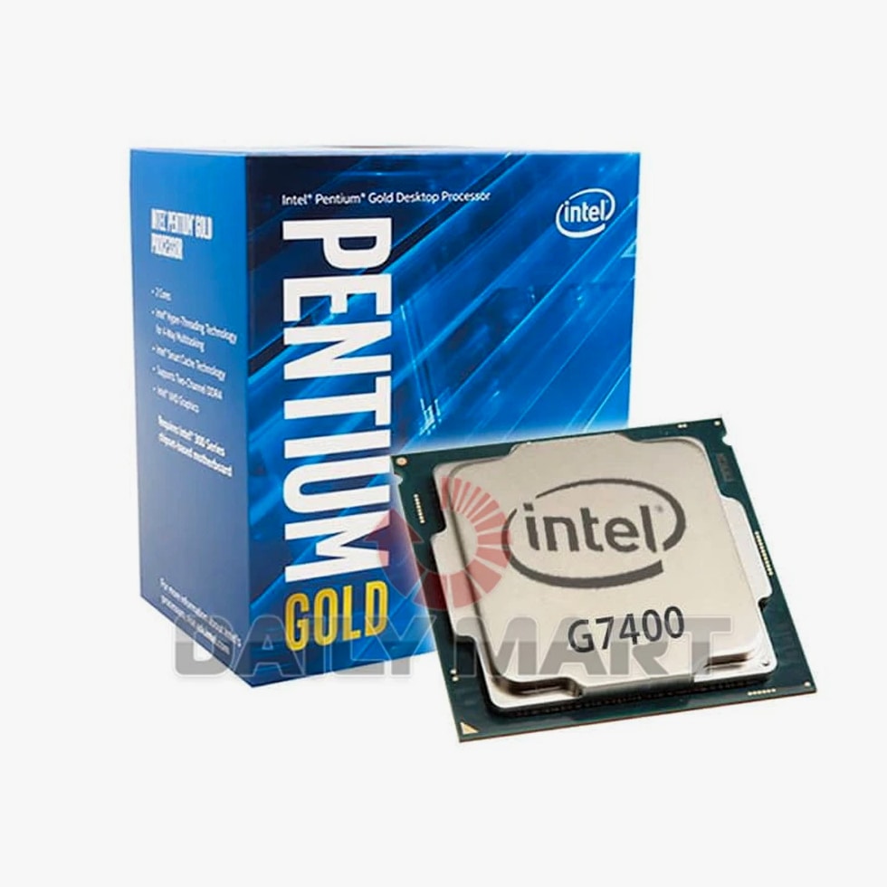 Used & Tested INTEL G7400T CPU Processor 3.1GHz 35W