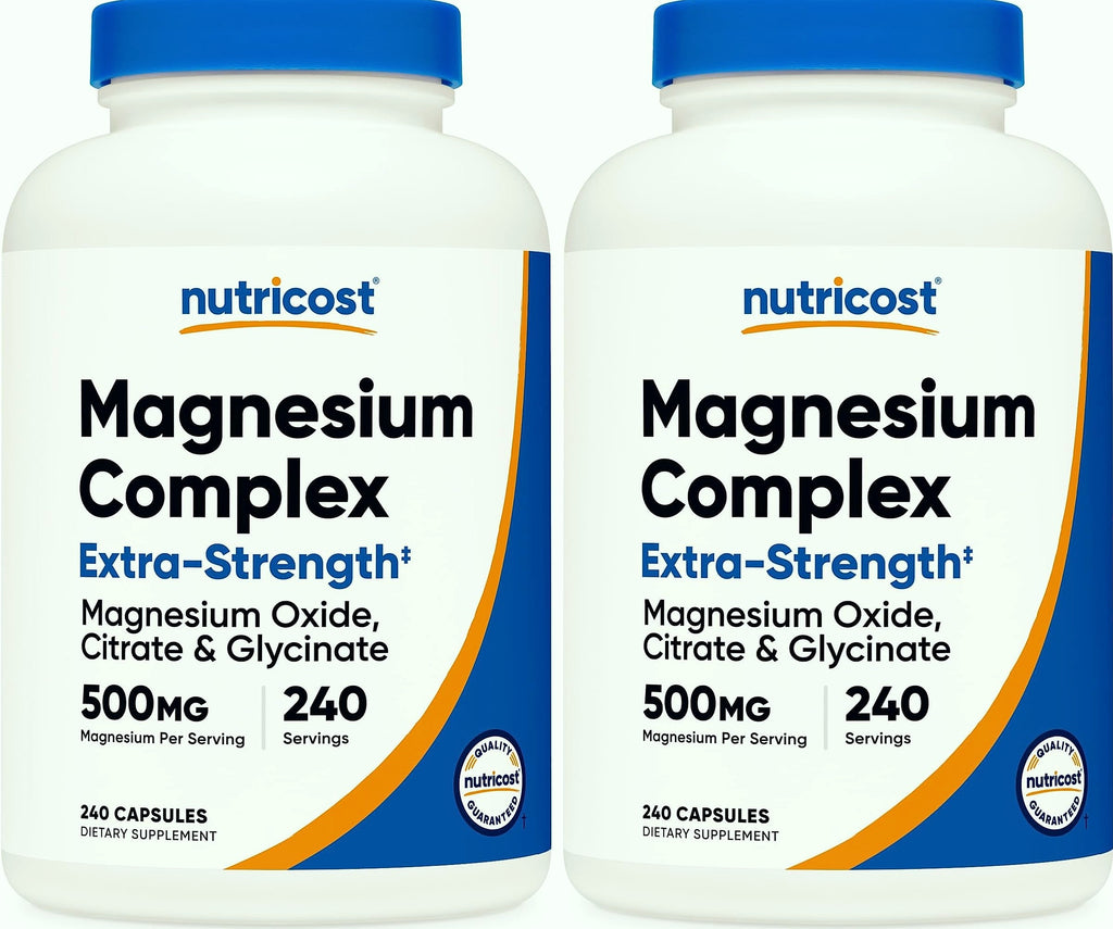 Nutricost Magnesium Complex 500mg Triple Blend Capsules