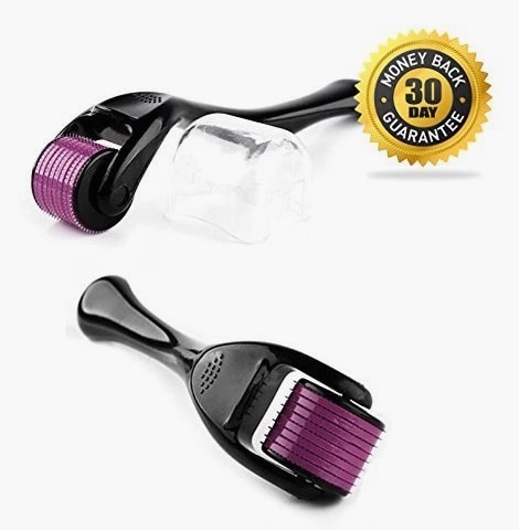 Derma Skin Roller 0.5mm for Acne, Deep Scars, Cellulite, Wrinkles, Beard (540 Pin)