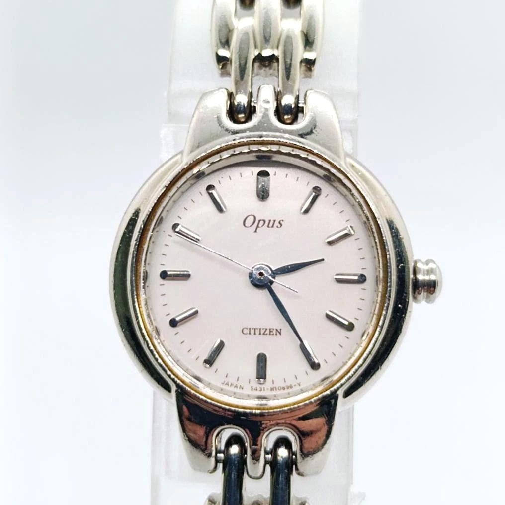 Citizen Opus 5431H06131 Wristwatch Ladies Silver Working Authentic Genuine