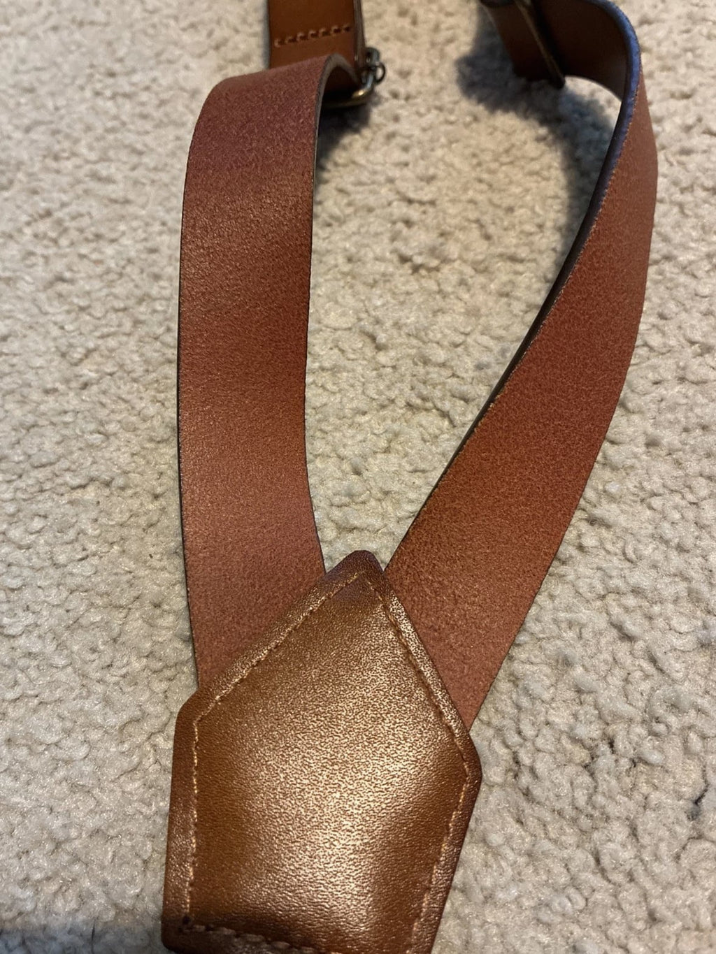 Leather Suspenders for Men, Heavy Duty Y Back Design Adjustable Excellent
