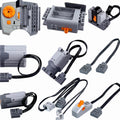 9-in-1 Technics Motor Kit with Power Function Set Contains M/L/XL Motors, AA...