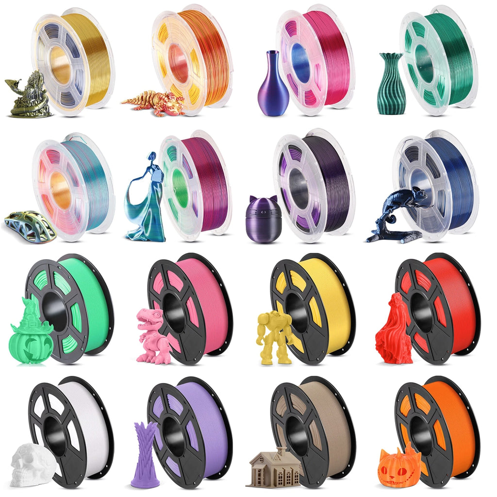 1KG ANYCUBIC PLA/PLA+/PETG/Silk/Matte/High Speed PLA 3D Filament Lot