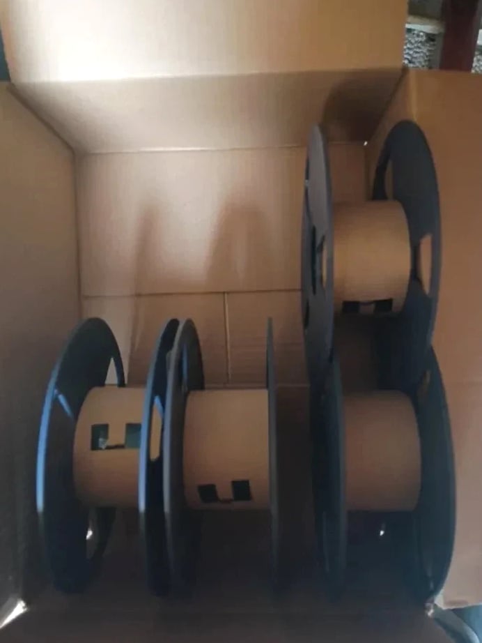 4x Sunlu Empty Reusable Filament Spool for 1.75mm / 1kg - AMS CFS Compatible