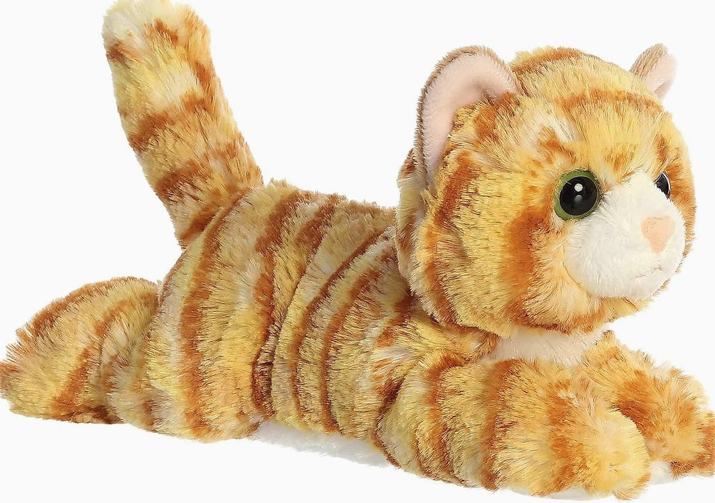 Aurora Mini Flopsie Ginger Cat 8 inch Stuffed Animal