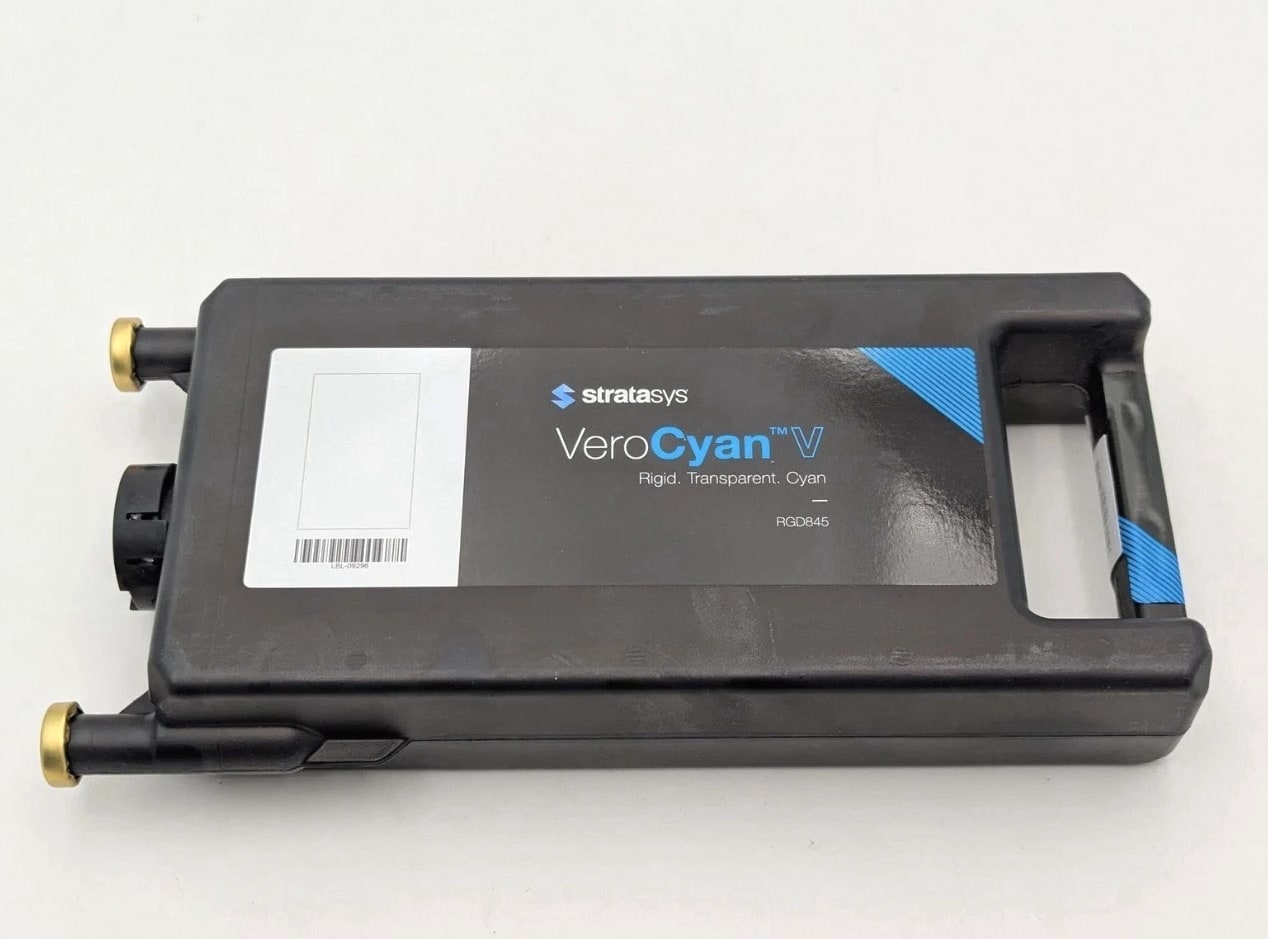 Stratasys RGD845 Verocyan 1.1 KG For PolyJet 3D Printers (OBJ-09128) Cyan