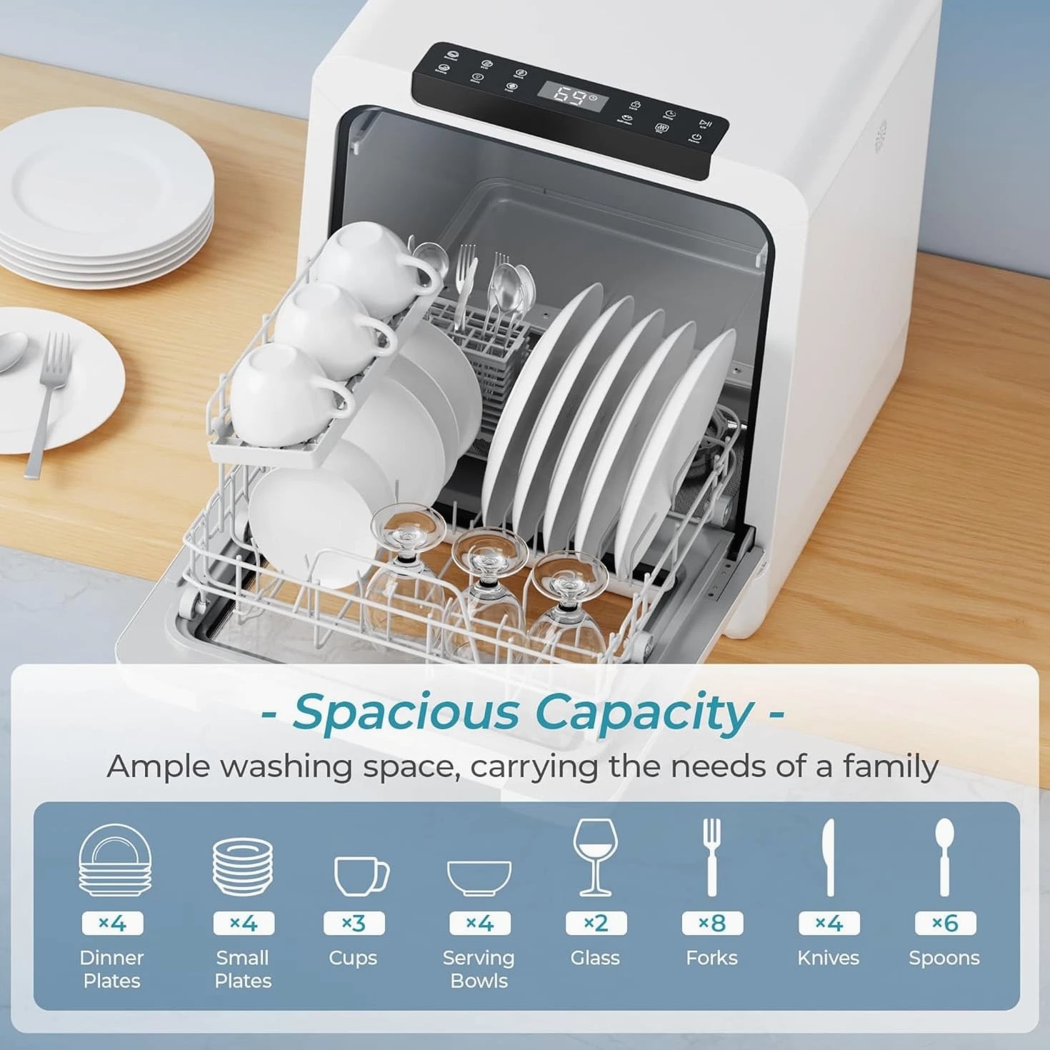 Countertop Dishwasher Portable, Clearance Blowout | Random Color OR MODEL