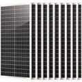 Rvpozwer 100W 12V Monocrystalline Solar Panel