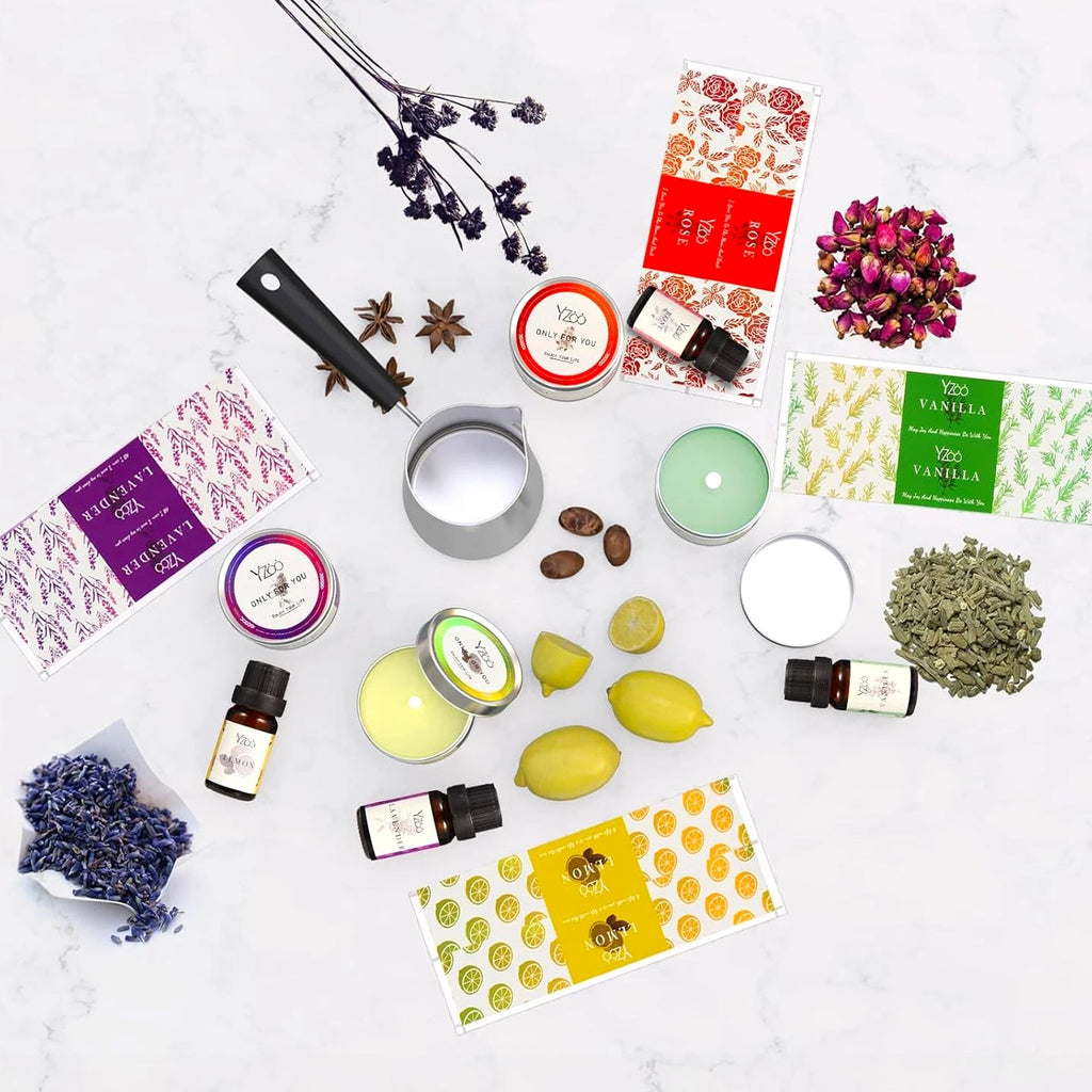 Complete Candle Making Kits for Adults Beginners, DIY Candle Making Supplies Included