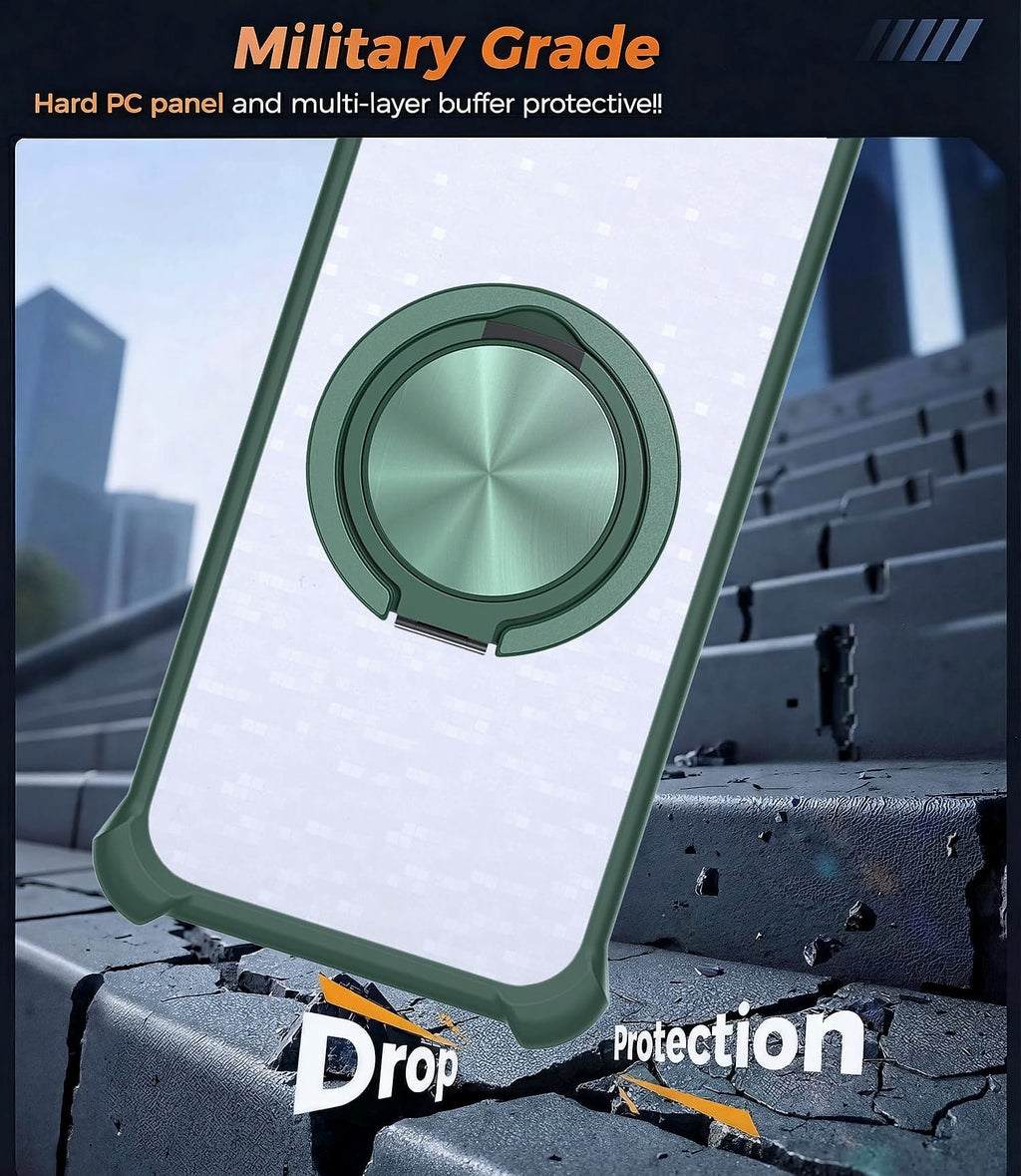 jioeuinly CX-04-LV Pinephone Linux Case with Ring Stand