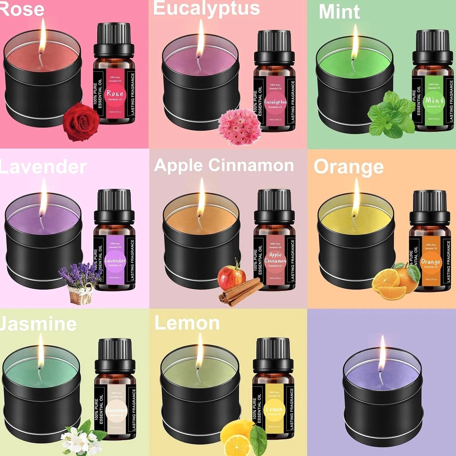 Complete Candle Making Kit with Wax Melter, Candle Making Supplies, DIY Arts & Crafts