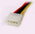 StarTech.com PYO2LP4SATA LP4 to Dual SATA Power Cable
