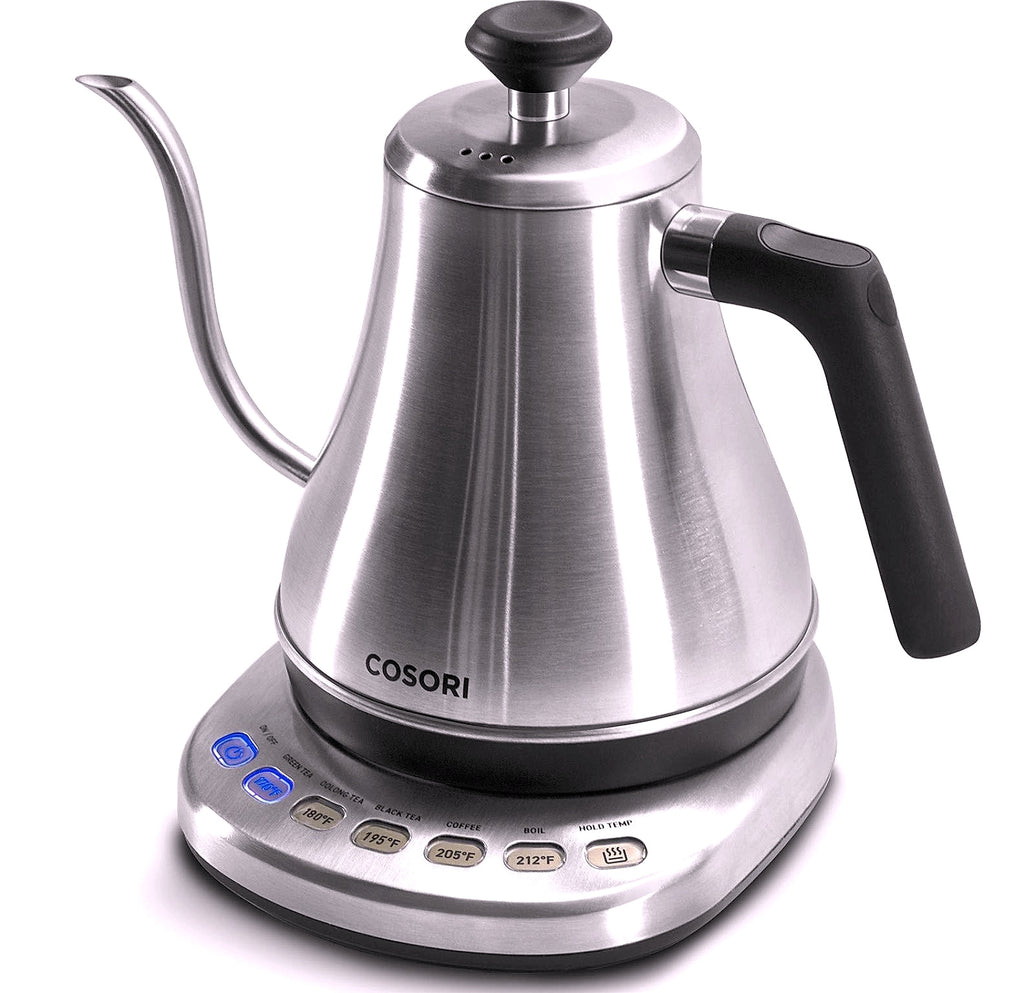 Cosori Electric Gooseneck Kettle, 0.8L Pour Over with Temperature Control