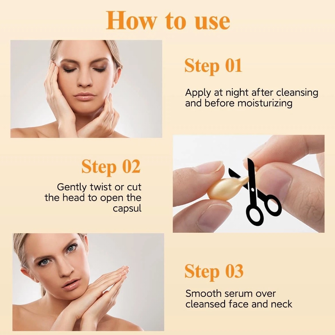 Vitamin C Super Serum for Face - Anti-Aging Skincare Facial Serum with Vitamin E