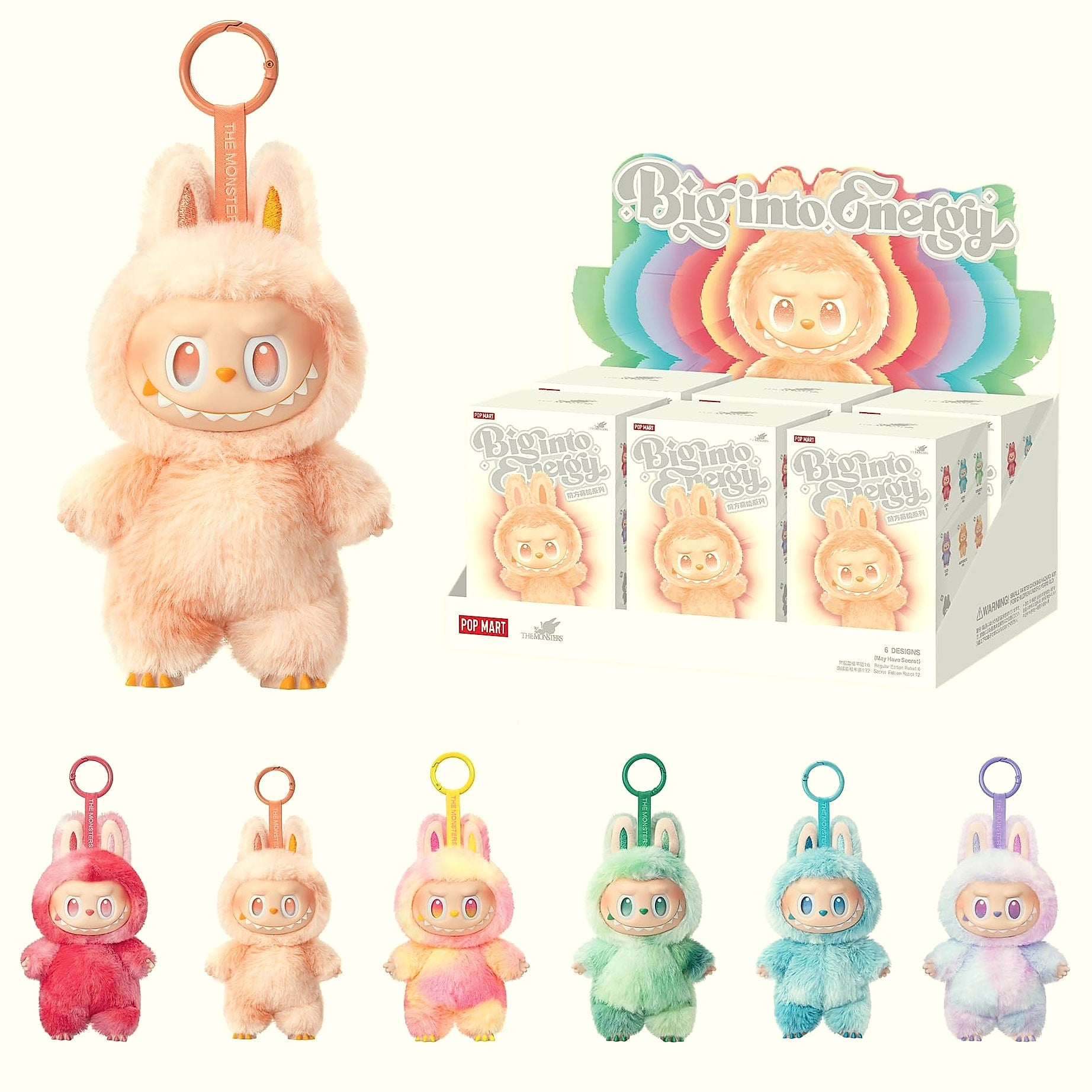 POP MART The Monsters Big Into Energy Series Blind Box Vinyl Figure