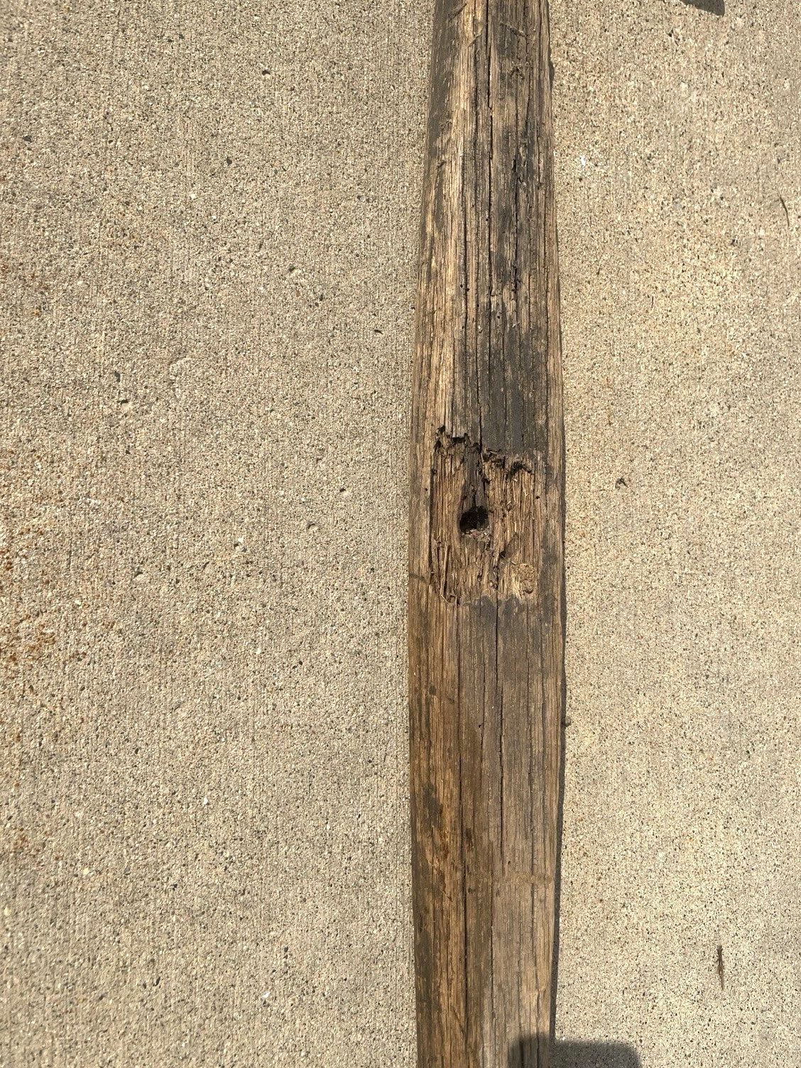 Antique Primitive Wood Double Tree Iron Country Decor Western 2-Horse Hitch