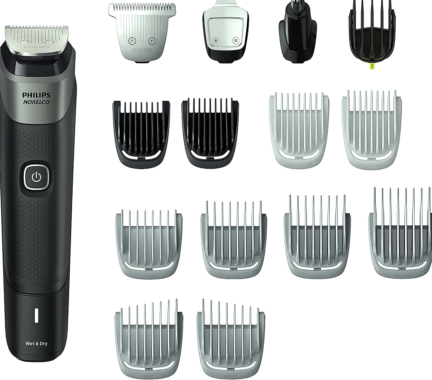 Philips Norelco Multigroom 5000 MG5910/49 18-Piece Grooming Kit