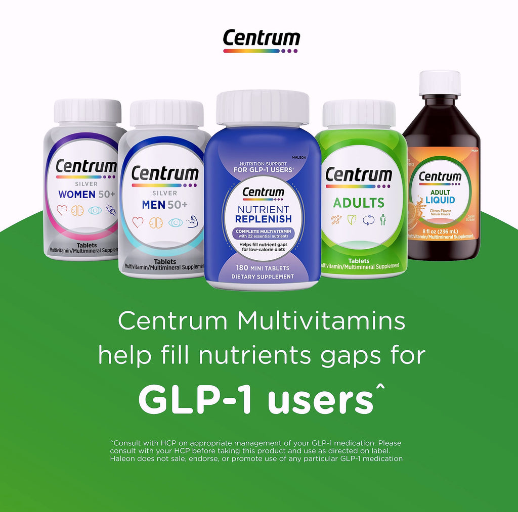 Centrum Silver Multivitamin for Adults 50 Plus, 220 Count