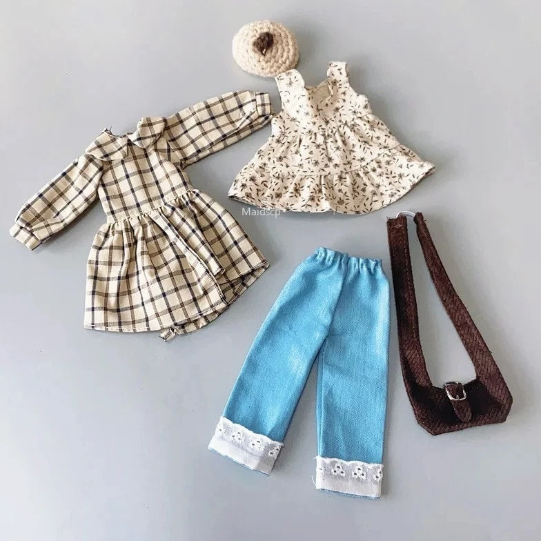 Bjd Doll Clothes Handmade Fashionable and Cute Clothing Suitable for 1/6 30cm
