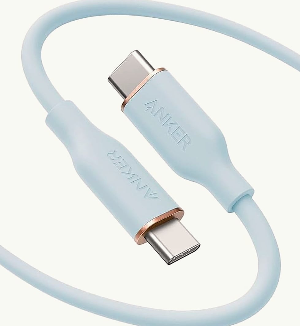Anker PowerLine III Flow USB-C Cable 6ft 240W Fast Charging