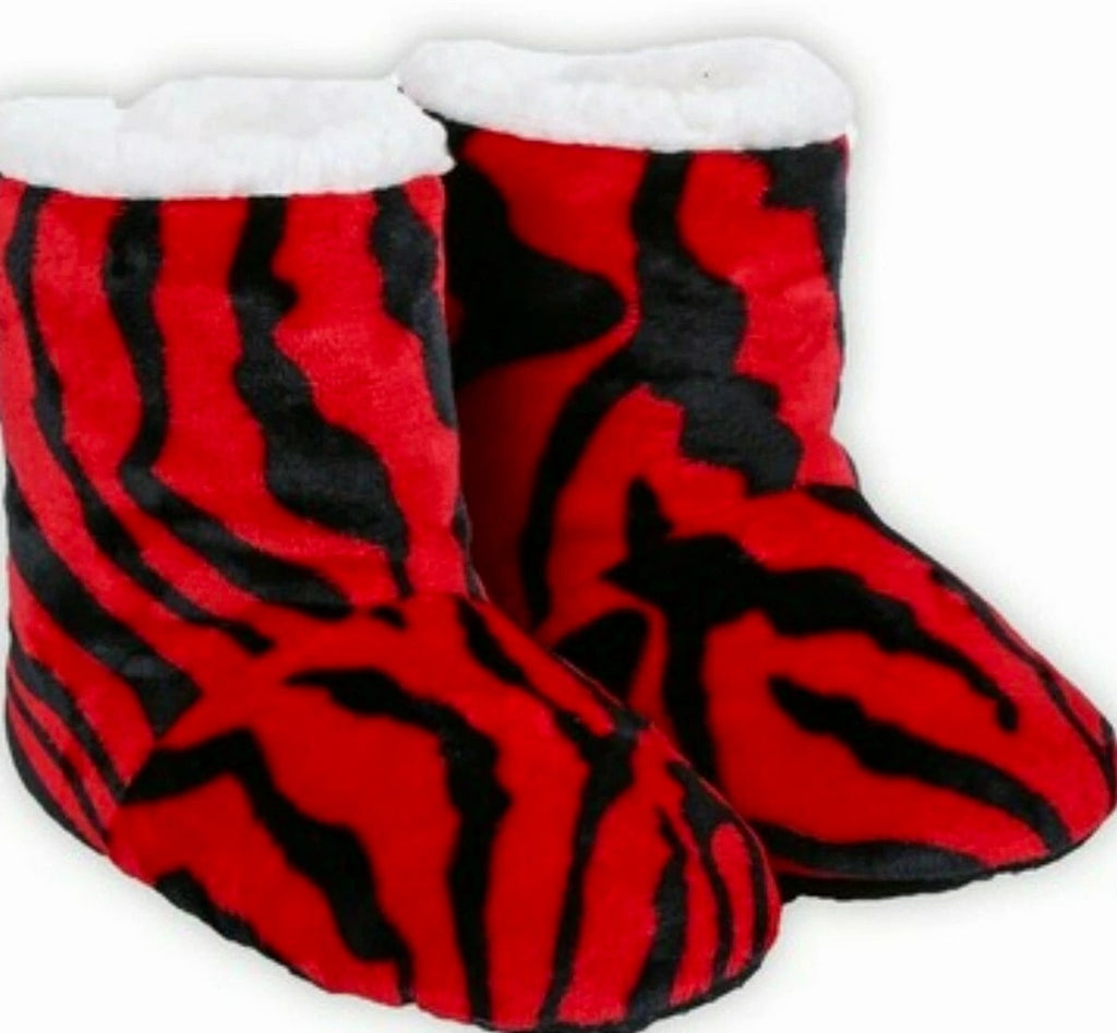 Women's Cozy Non Slip Grip Indoor House Bootie Slippers In Sizes S/M