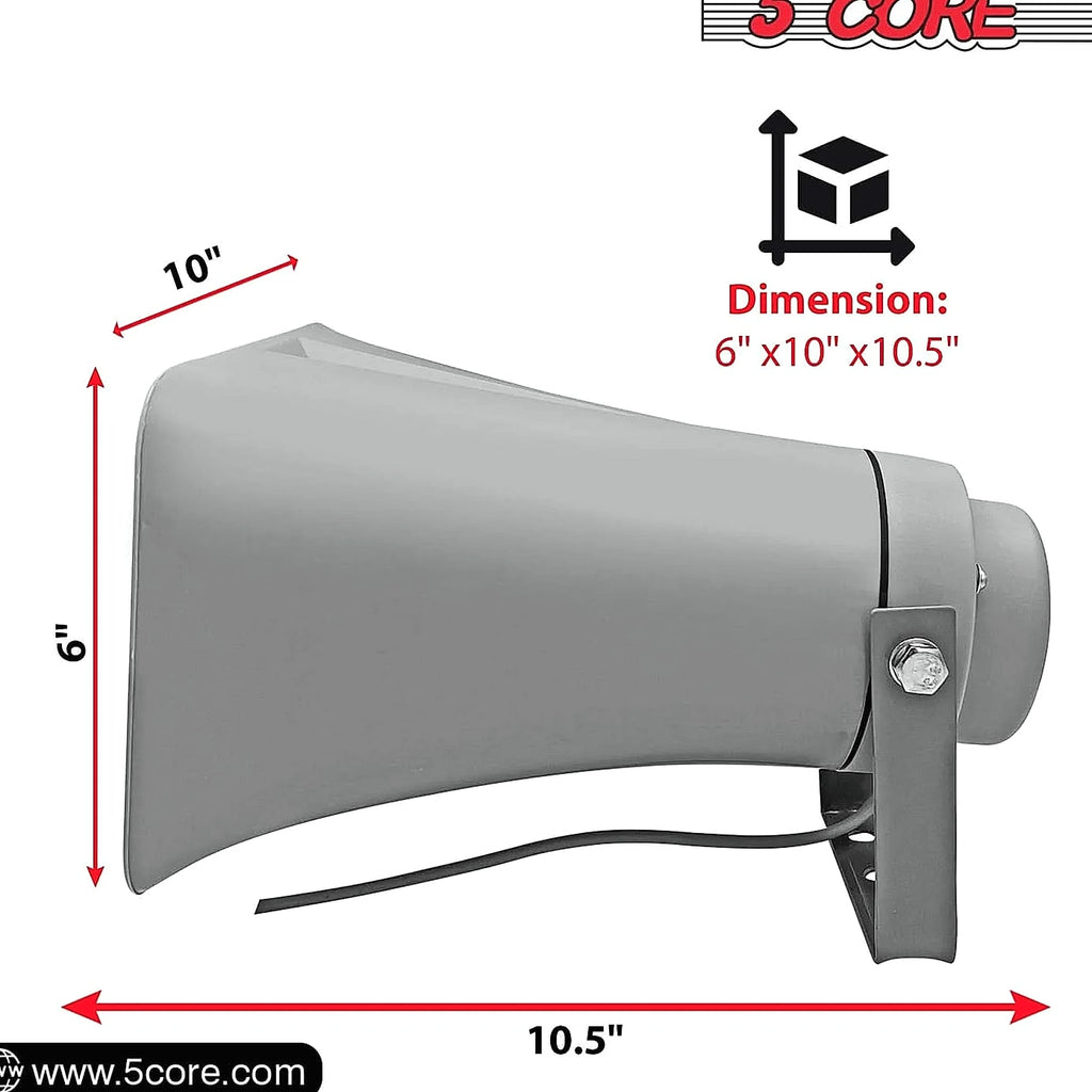 5Core PA Speaker 10 Inch 200W Horn Loudspeaker