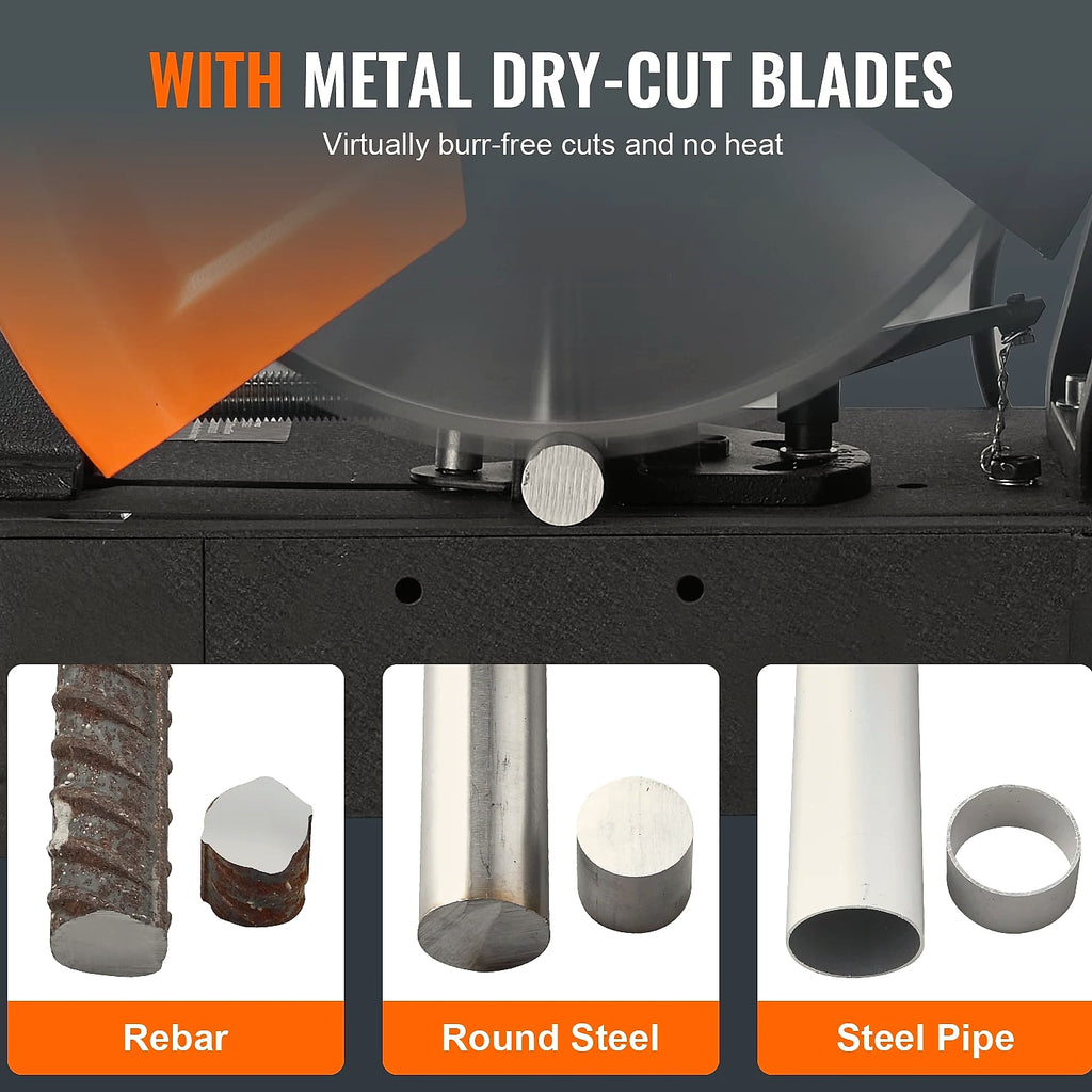 14 inch Cold Cut Chop Saw 2800W Metal Cutting Machine
