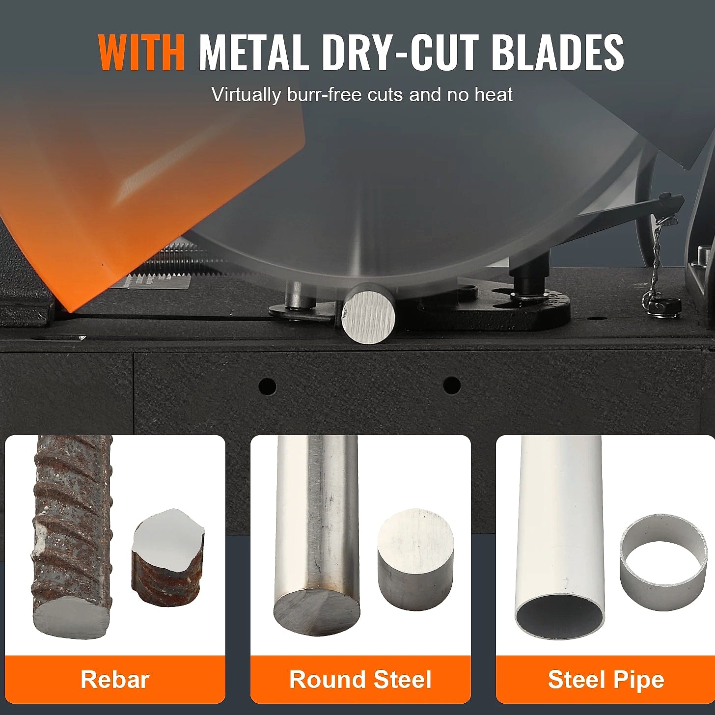 14 inch Cold Cut Chop Saw 2800W Metal Cutting Machine