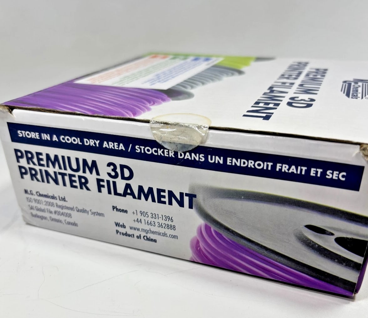 MG Chemicals Silver 1.75mm 3D Printer Premium Filament-VS.1 New in Sealed Box