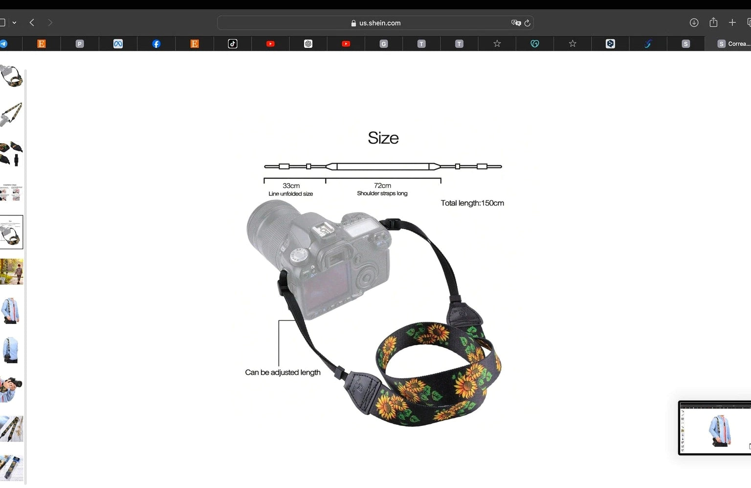 STRAPS CAMERA