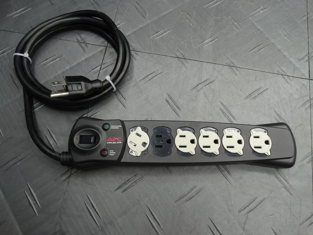 APC P6B Essential SurgeArrest 6-Outlet Surge Protector Power Strip (Lot of 3)