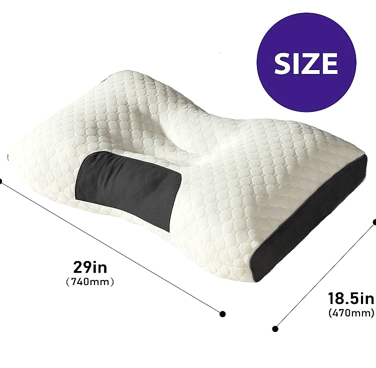 Ufist Adjustable Orthopedic Neck Pillow for Sleep Support