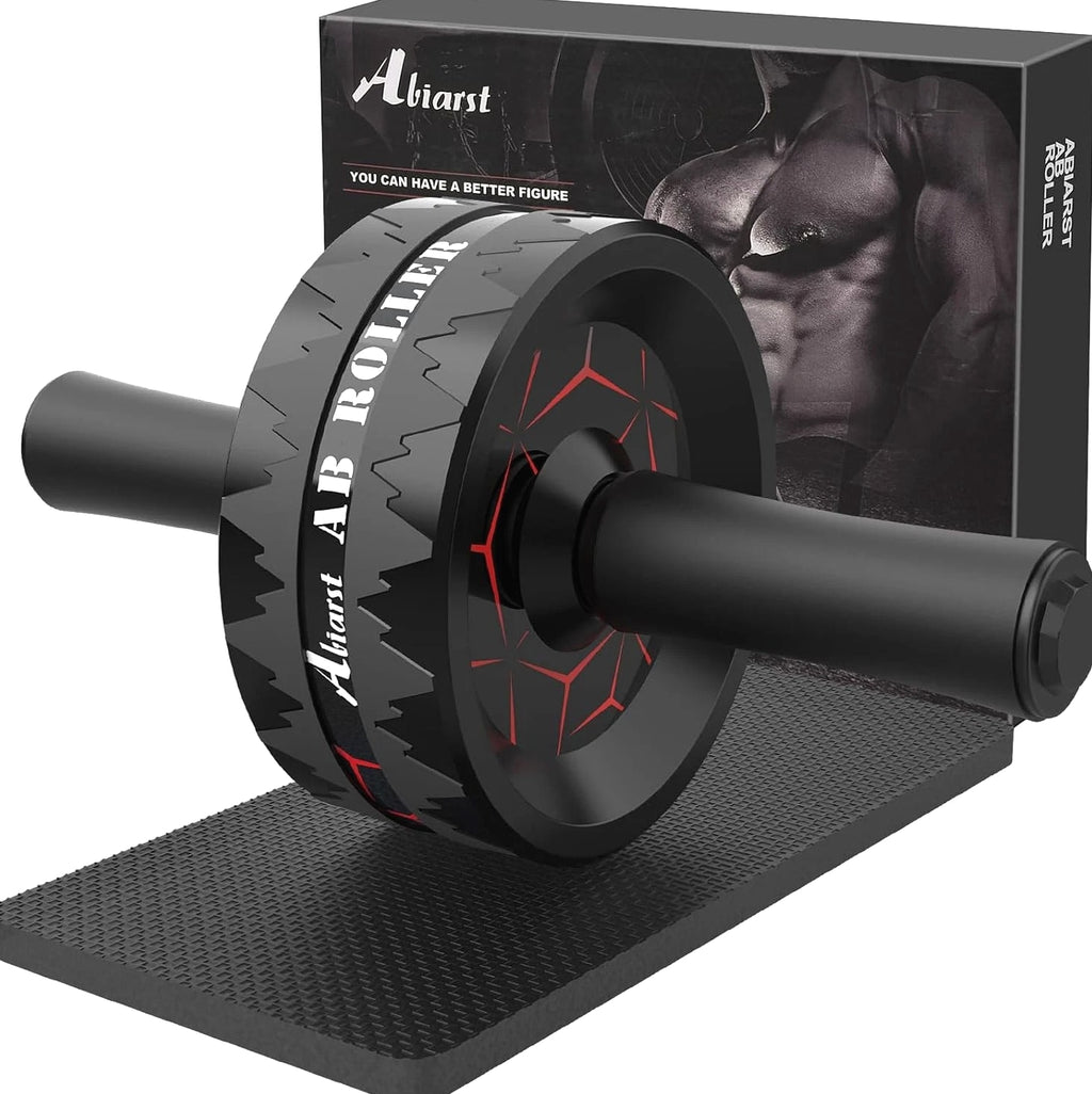Ab Roller Wheel, Abs Workout Equipment for Abdominal & Core Strength Training, H