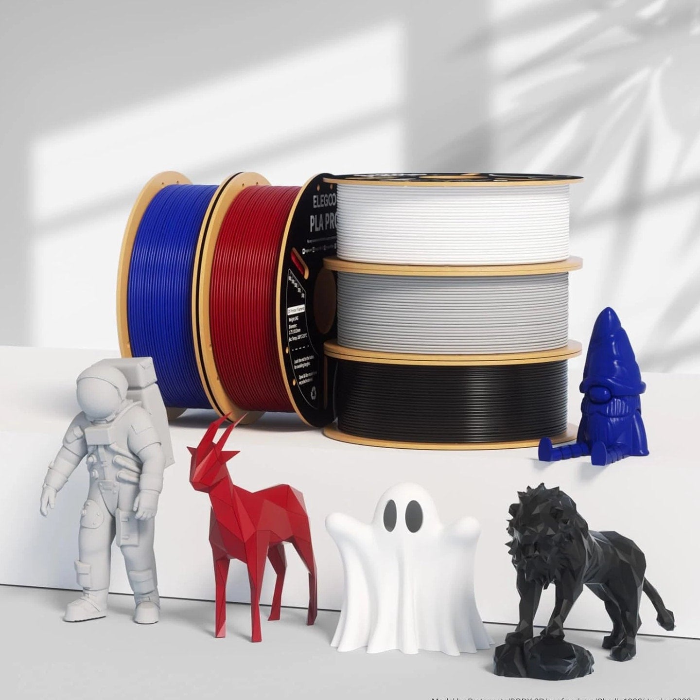 PLA PRO Filament 1.75mm Green 1kg, 30-250mm/s Printing Speed Improved Rigidity 3D