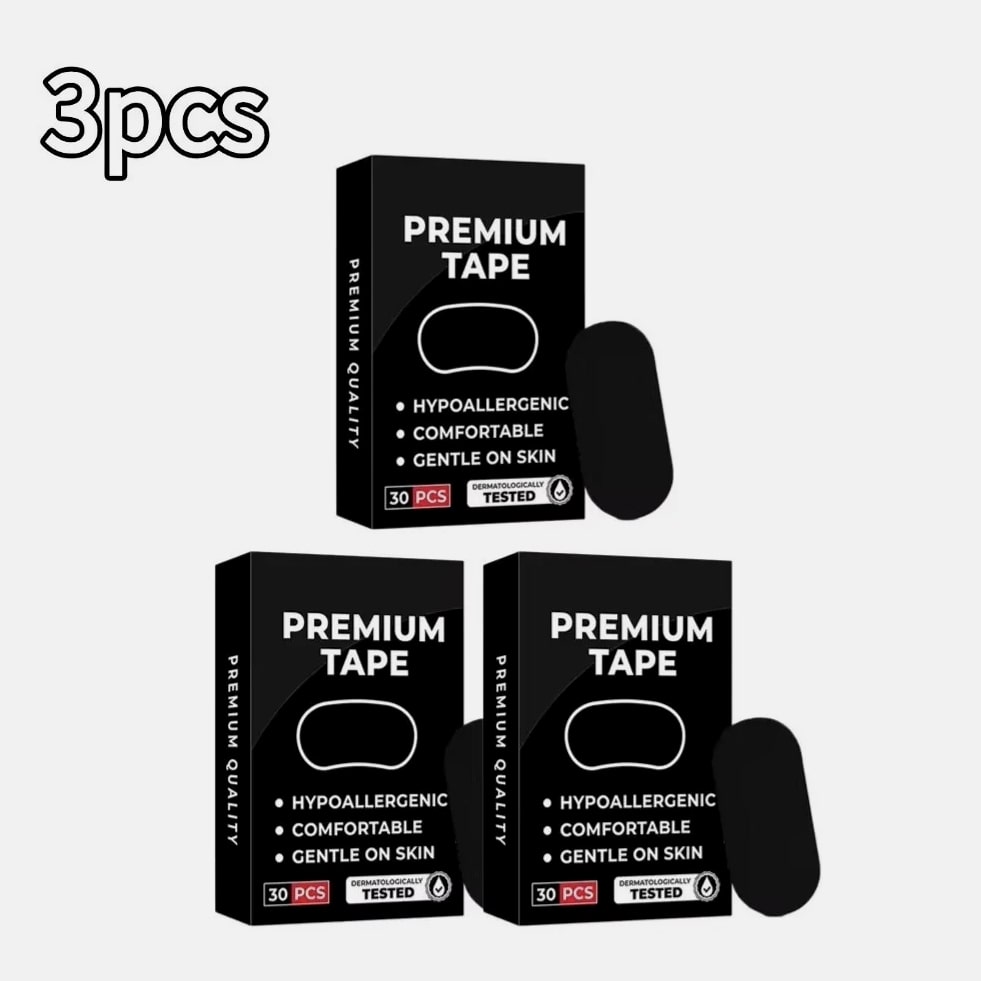 30pcs Anti Snore Mouth Breathing Tape for Better Sleep Nasal Strips