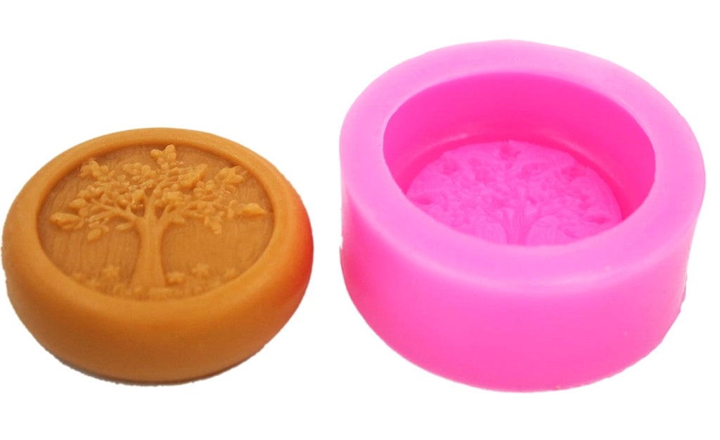 Life Tree Silicone Mold - Soap Making, Candle, Chocolate, Candy Moldfor...