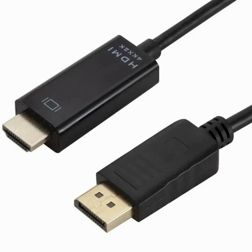 LOT Display Port to HDMI Cable DP Adapter Converter Audio Video PC HDTV 1080P