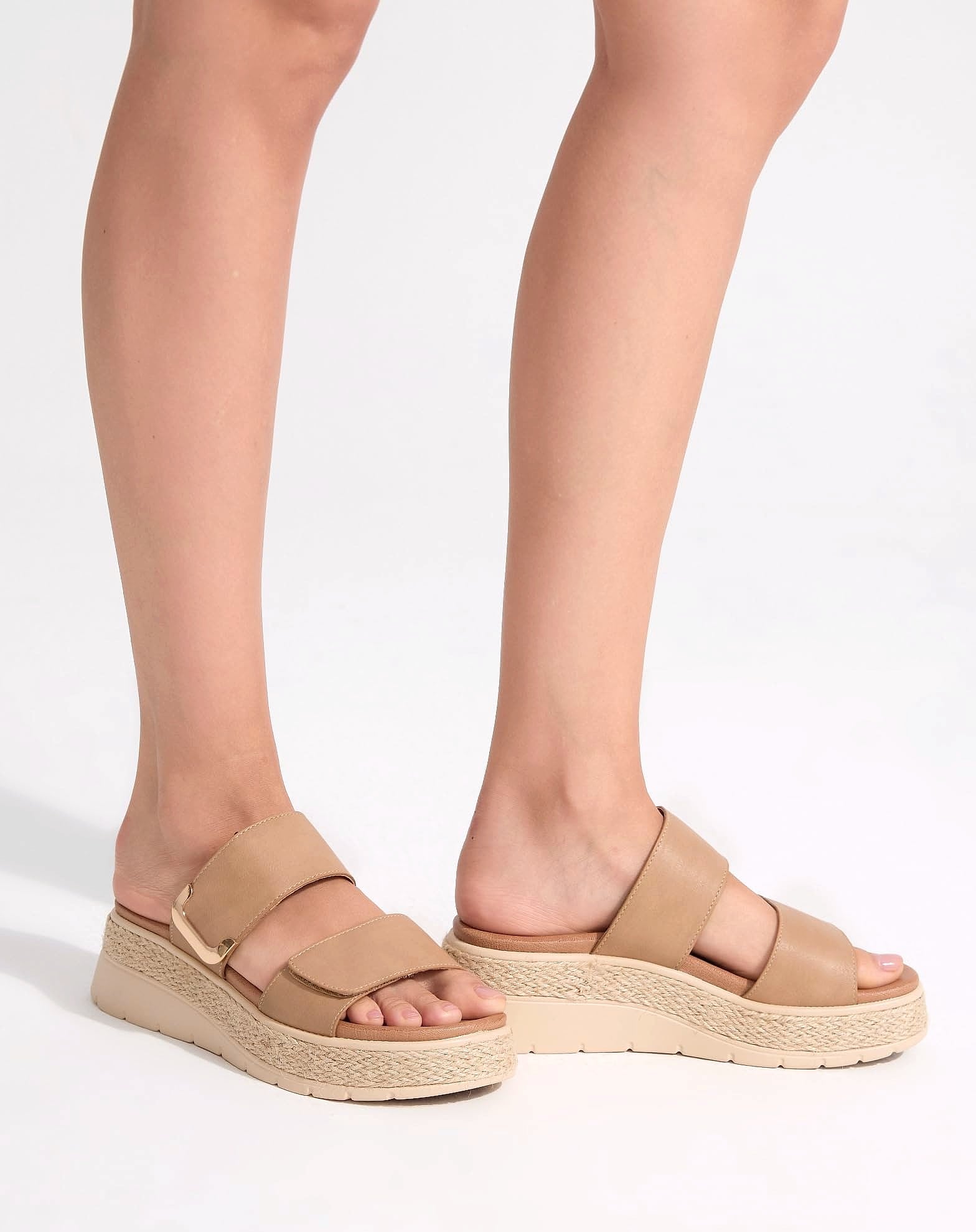 UBFEN Womens Platform Wedge Sandals with Orthopedic Support