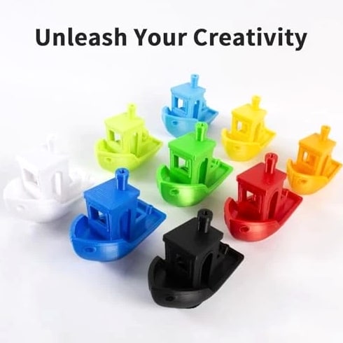 Geeetech PETG Filament 1.75mm Transparent, 1 KG (2.2lbs) Neatly Wound Spool 3D P
