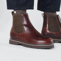 Birkenstock Men's Highwood Chelsea Boot Chocolate Leather