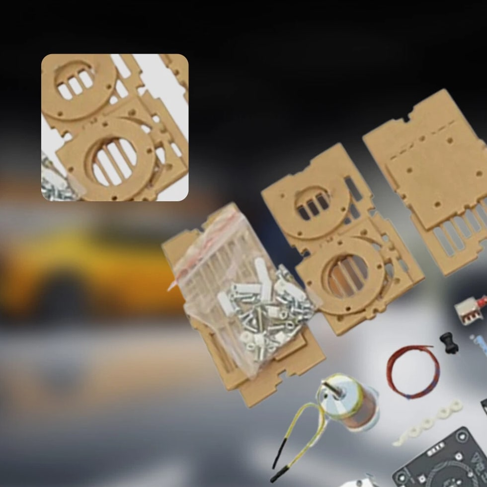 HFSSTC Tesla Coil High Frequency Electronic Candle-Shaped Power Supply DIY Kit