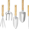 Garden Tool Set- 5PCS Stainless Steel Gardening Tool Sets Home Shovel Planting